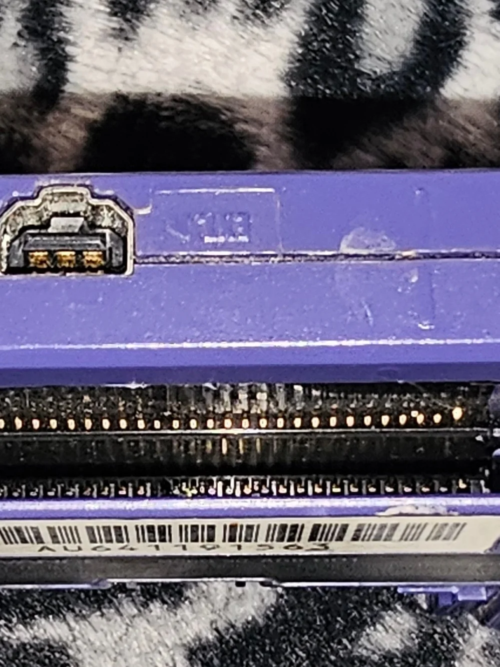 Nintendo Game Boy Advance Purple Portable Gaming Console